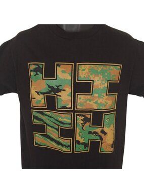 Hawaiis Finest T Shirt Mens Size Medium Black Camouflage Camo Travel Destination